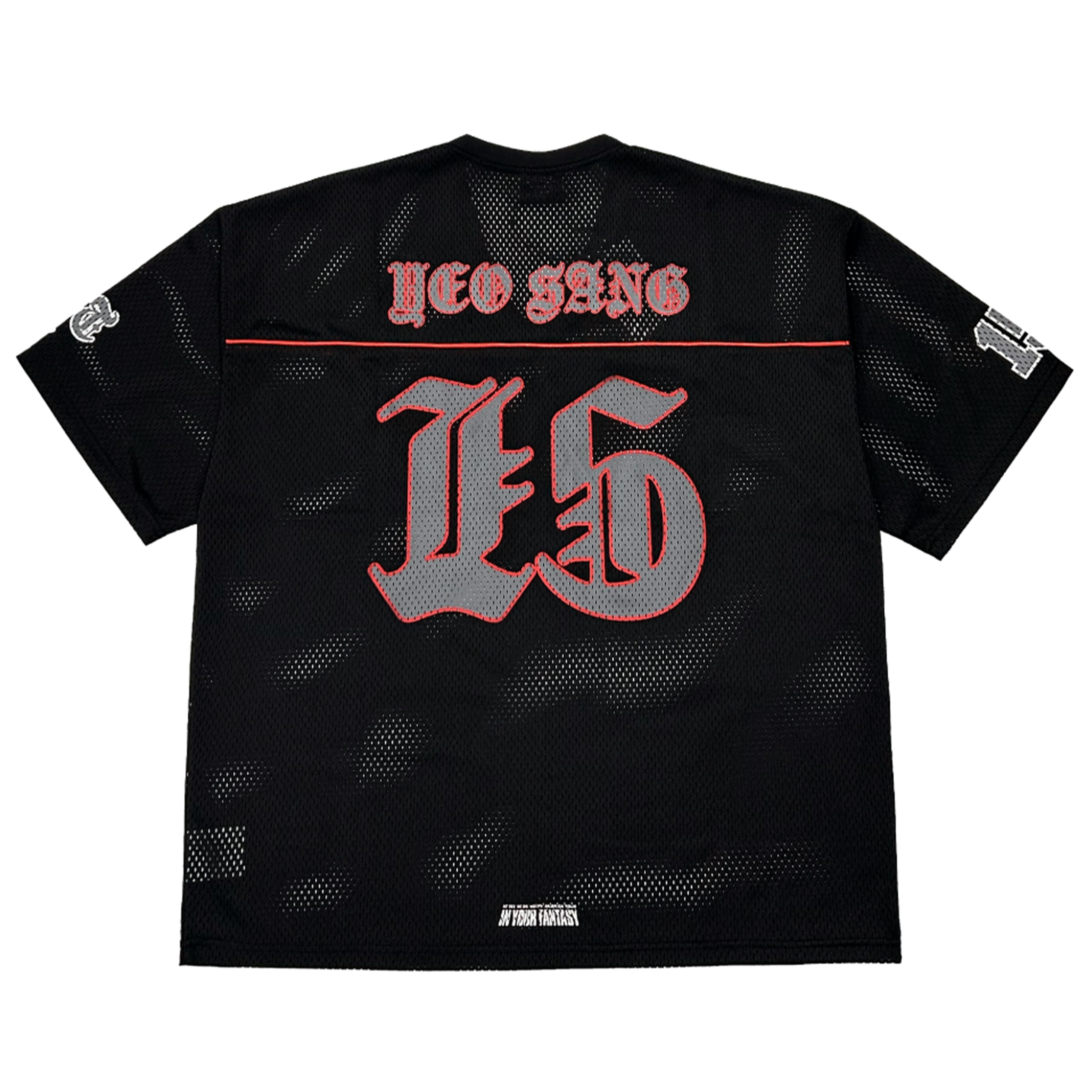 ATEEZ Official Tour Merch Uniforme de fútbol, Negro-Yeosang, 2G-3G